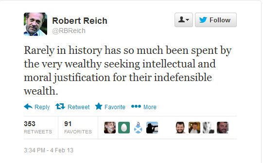 Bob Reich hates free markets