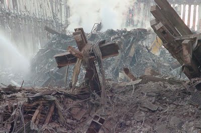 World Trade Center 9-11 cross 1