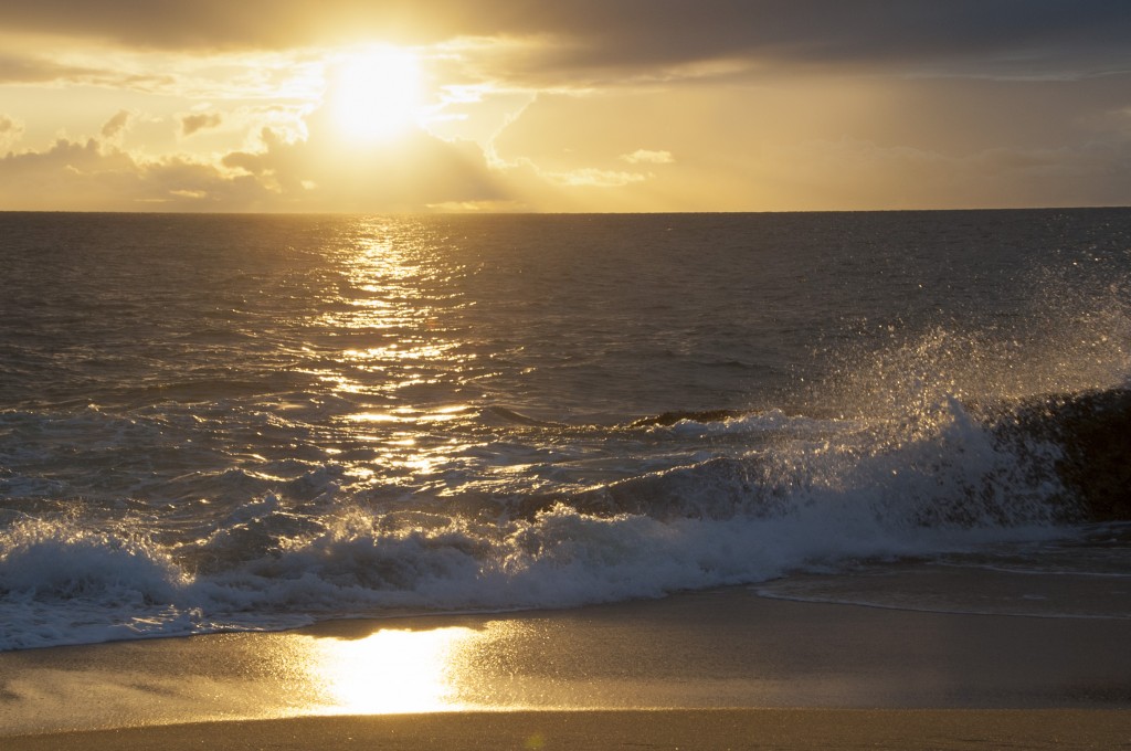 Aliso Creek Beach at Sunset